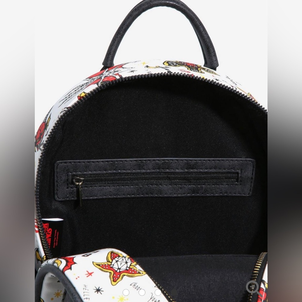 Mini Backpack Hellfire Stranger Things Eddie Munson Season 4 - Picture 4 of 7